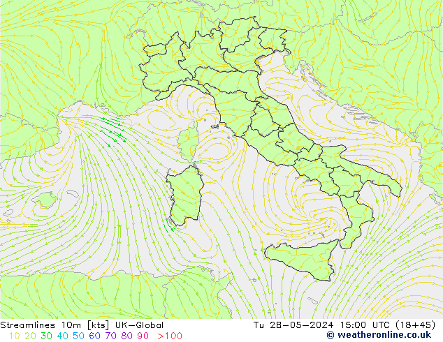 Linea di flusso 10m UK-Global mar 28.05.2024 15 UTC