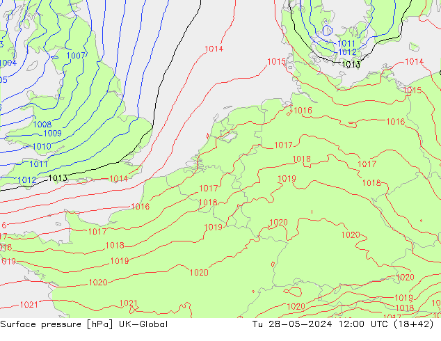 Bodendruck UK-Global Di 28.05.2024 12 UTC