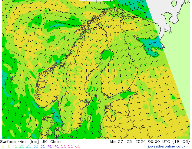 Bodenwind UK-Global Mo 27.05.2024 00 UTC