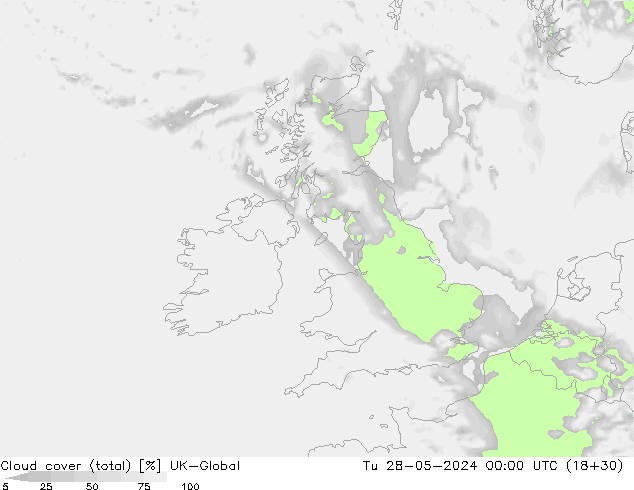 Bulutlar (toplam) UK-Global Sa 28.05.2024 00 UTC