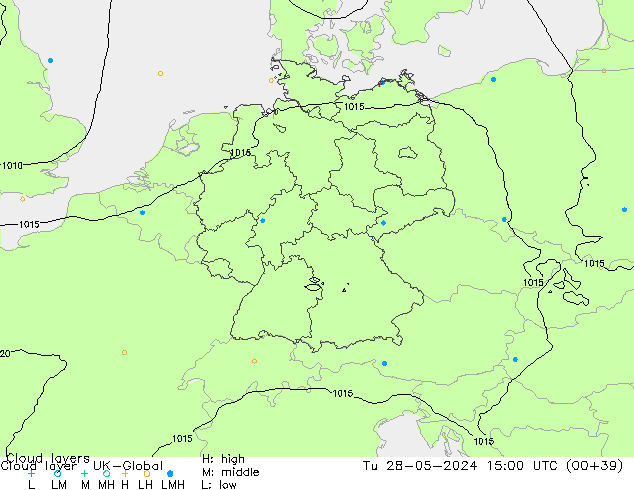 Cloud layer UK-Global Tu 28.05.2024 15 UTC