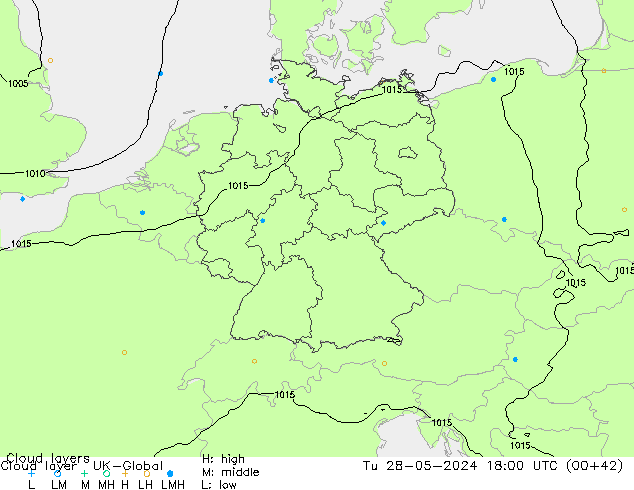 Cloud layer UK-Global  28.05.2024 18 UTC