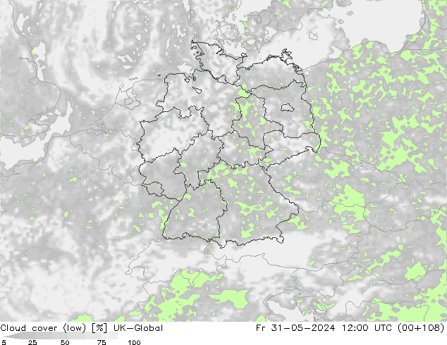 Nubi basse UK-Global ven 31.05.2024 12 UTC