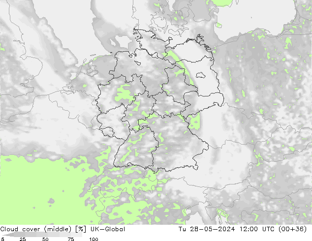 Nubes medias UK-Global mar 28.05.2024 12 UTC