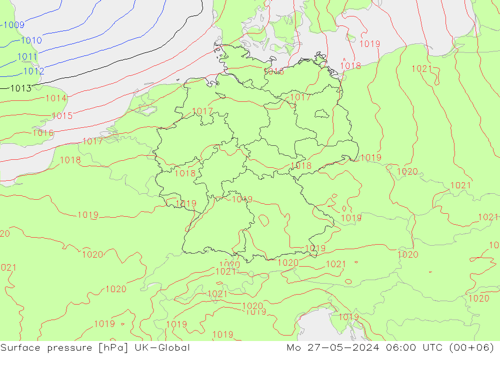 Bodendruck UK-Global Mo 27.05.2024 06 UTC