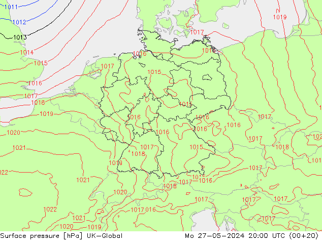 Bodendruck UK-Global Mo 27.05.2024 20 UTC