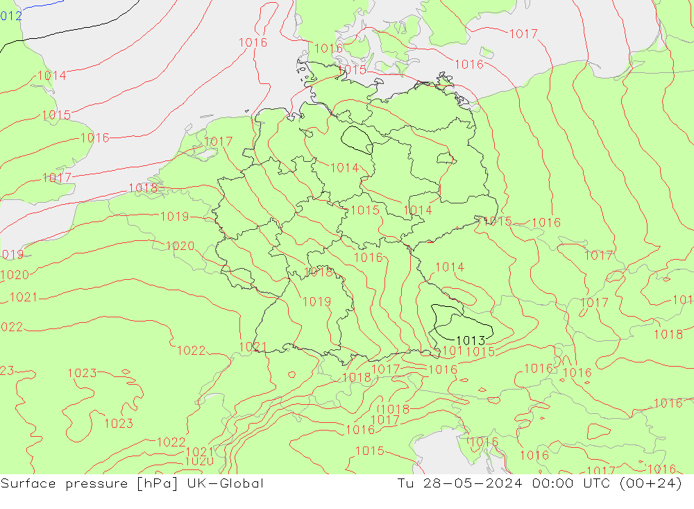 Bodendruck UK-Global Di 28.05.2024 00 UTC