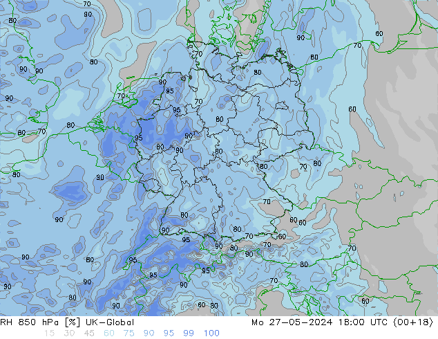 RV 850 hPa UK-Global ma 27.05.2024 18 UTC