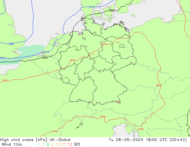 yüksek rüzgarlı alanlar UK-Global Sa 28.05.2024 18 UTC