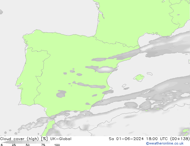 Wolken (hohe) UK-Global Sa 01.06.2024 18 UTC