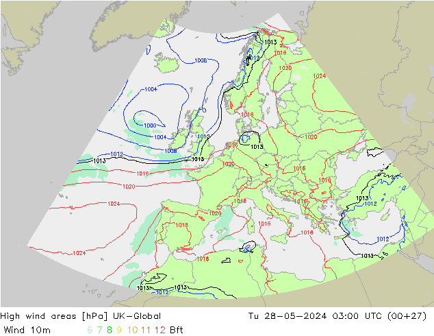 High wind areas UK-Global Tu 28.05.2024 03 UTC