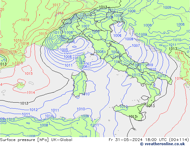 ciśnienie UK-Global pt. 31.05.2024 18 UTC