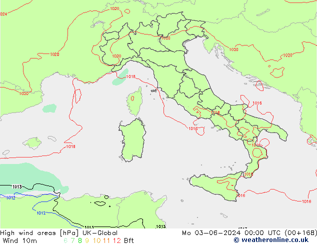 High wind areas UK-Global lun 03.06.2024 00 UTC