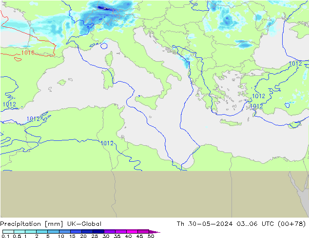 Srážky UK-Global Čt 30.05.2024 06 UTC