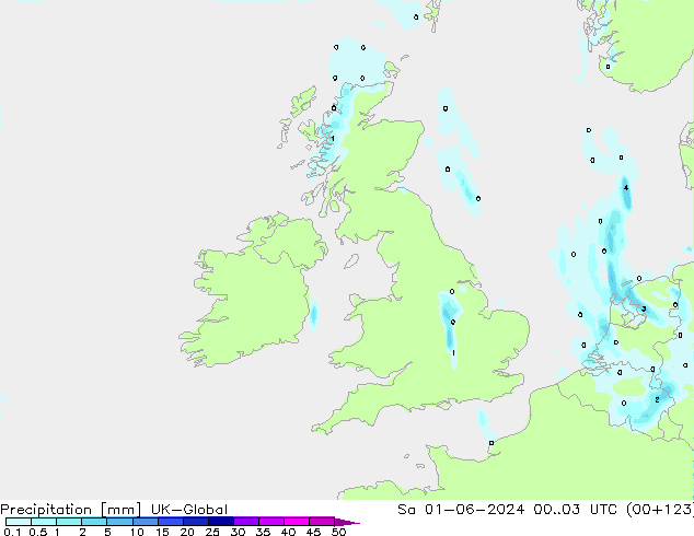 Srážky UK-Global So 01.06.2024 03 UTC