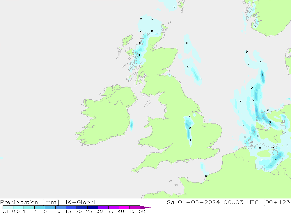 Precipitation UK-Global Sa 01.06.2024 03 UTC