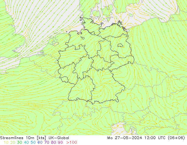 Streamlines 10m UK-Global Mo 27.05.2024 12 UTC