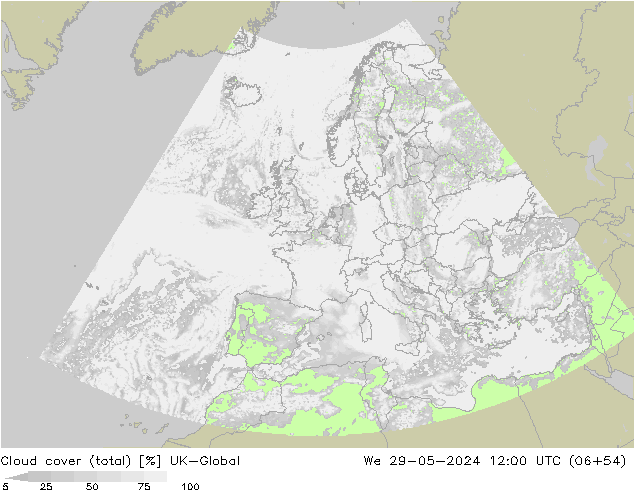 Wolken (gesamt) UK-Global Mi 29.05.2024 12 UTC