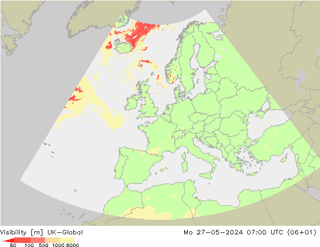 能见度 UK-Global 星期一 27.05.2024 07 UTC