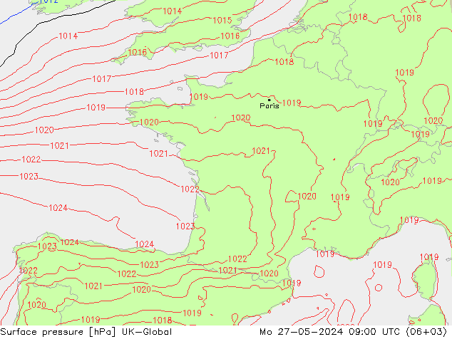 Bodendruck UK-Global Mo 27.05.2024 09 UTC