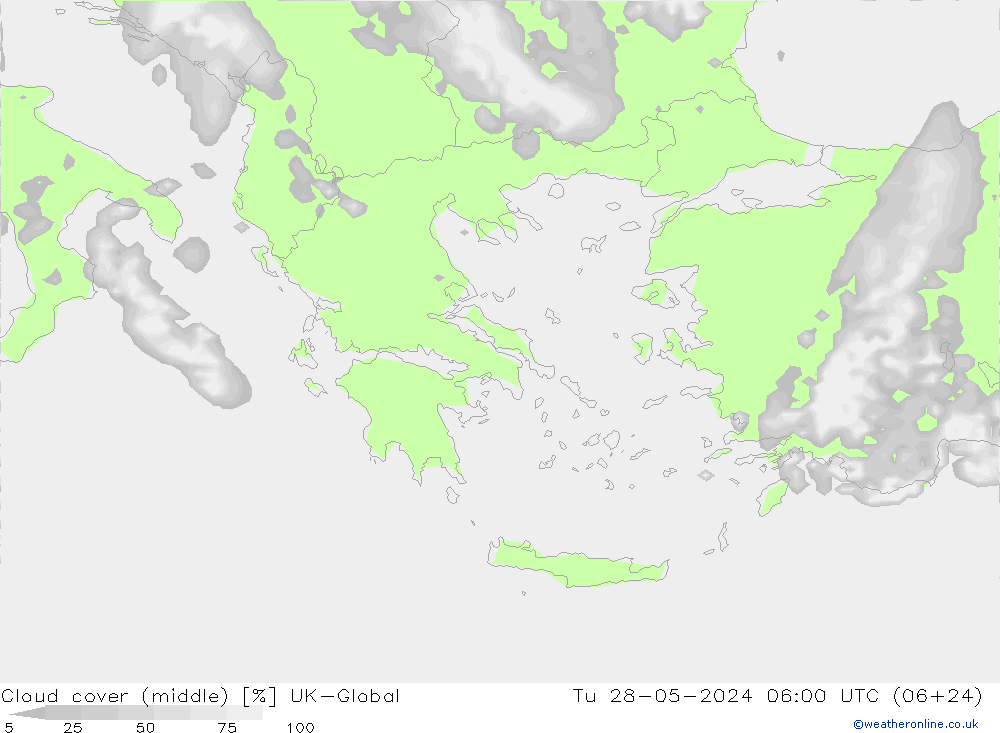 oblačnosti uprostřed UK-Global Út 28.05.2024 06 UTC