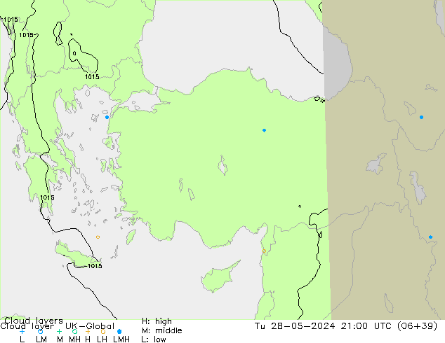 Cloud layer UK-Global mar 28.05.2024 21 UTC