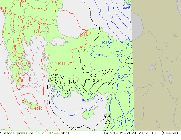 pressão do solo UK-Global Ter 28.05.2024 21 UTC