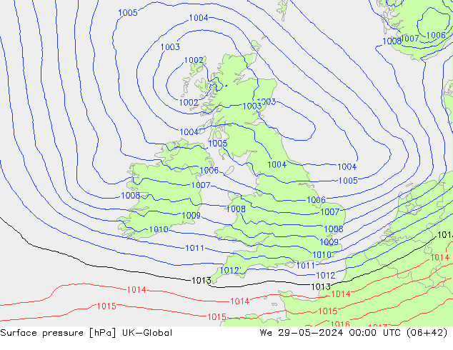 ciśnienie UK-Global śro. 29.05.2024 00 UTC