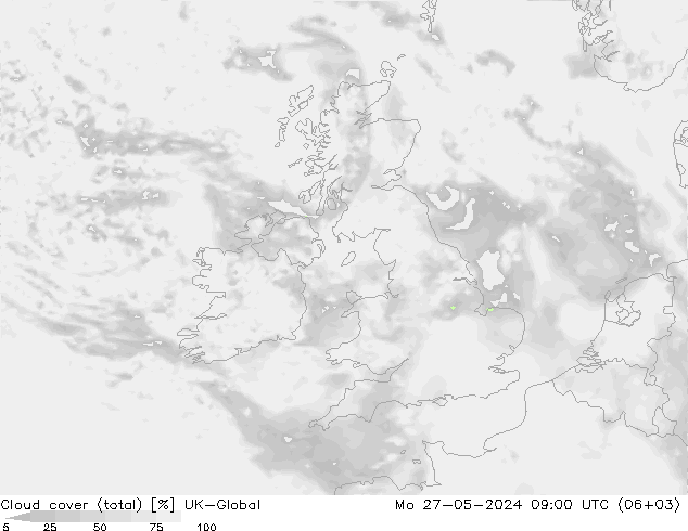 nuvens (total) UK-Global Seg 27.05.2024 09 UTC