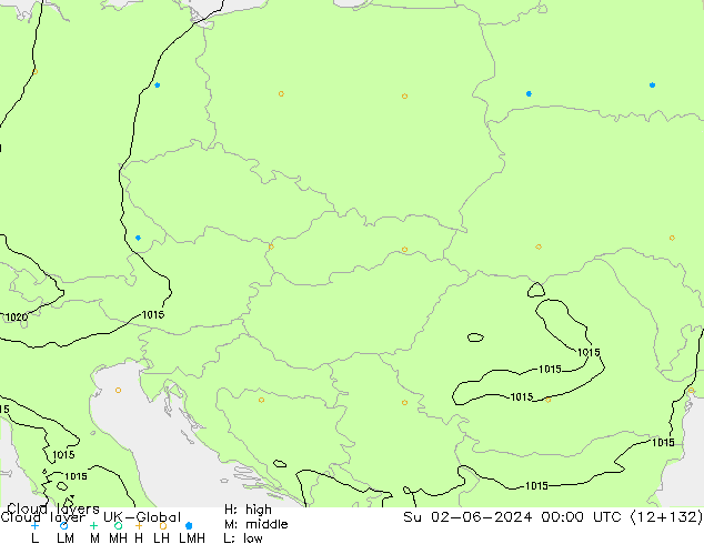 Chmura warstwa UK-Global nie. 02.06.2024 00 UTC