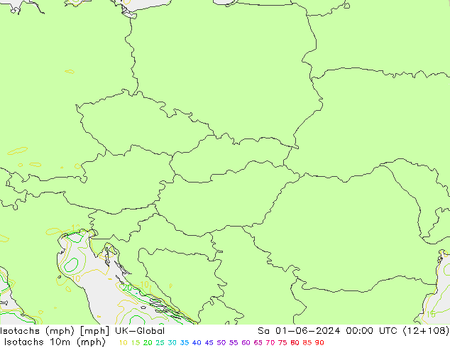 Isotachen (mph) UK-Global Sa 01.06.2024 00 UTC