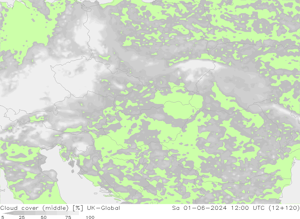 Cloud cover (middle) UK-Global Sa 01.06.2024 12 UTC
