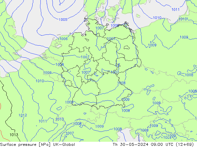 pressão do solo UK-Global Qui 30.05.2024 09 UTC