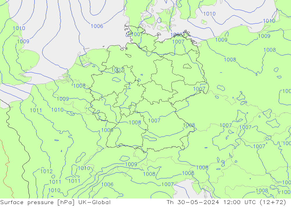 ciśnienie UK-Global czw. 30.05.2024 12 UTC