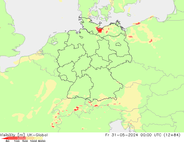 Sichtweite UK-Global Fr 31.05.2024 00 UTC