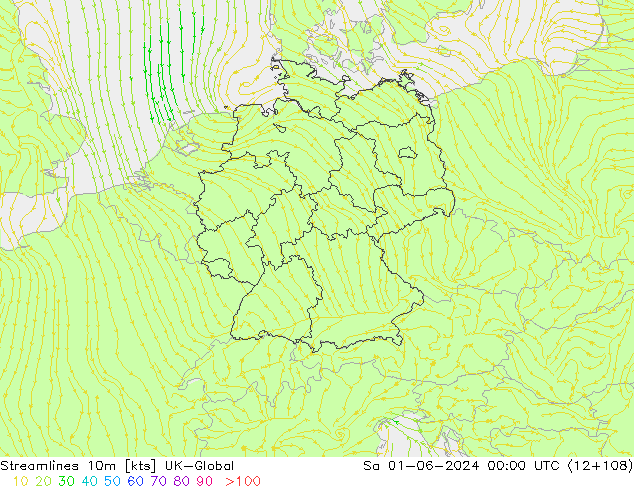 Streamlines 10m UK-Global Sa 01.06.2024 00 UTC