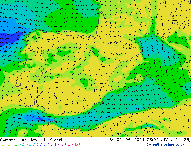 Bodenwind UK-Global So 02.06.2024 06 UTC