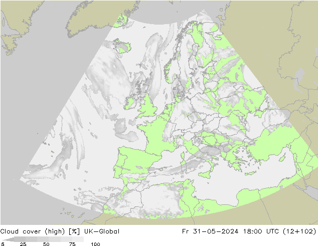 Wolken (hohe) UK-Global Fr 31.05.2024 18 UTC