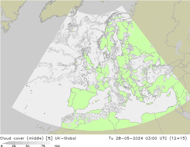 Bewolking (Middelb.) UK-Global di 28.05.2024 03 UTC