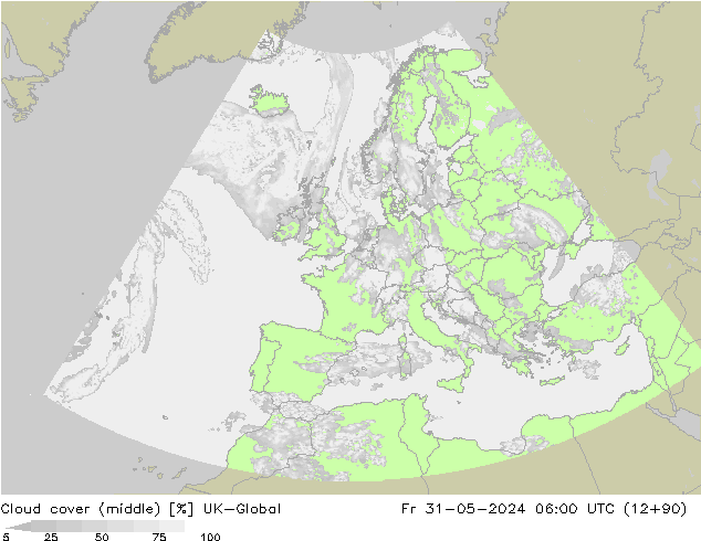 Cloud cover (middle) UK-Global Fr 31.05.2024 06 UTC