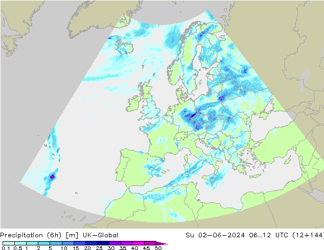 Nied. akkumuliert (6Std) UK-Global So 02.06.2024 12 UTC