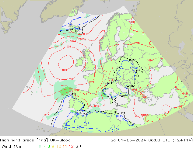 High wind areas UK-Global Sa 01.06.2024 06 UTC