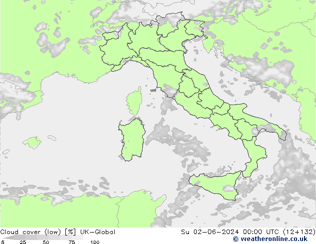 Nubi basse UK-Global dom 02.06.2024 00 UTC