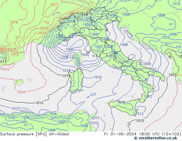 ciśnienie UK-Global pt. 31.05.2024 18 UTC