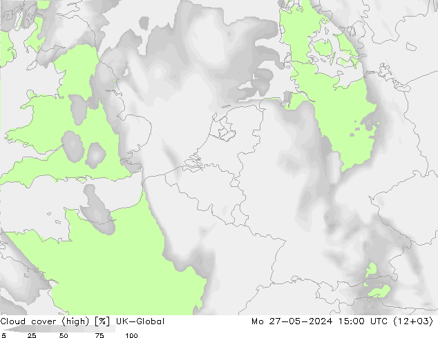 Nubes altas UK-Global lun 27.05.2024 15 UTC