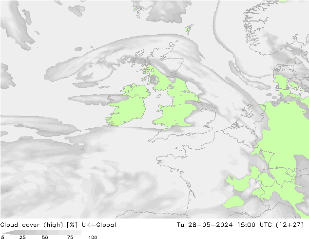 Nubes altas UK-Global mar 28.05.2024 15 UTC