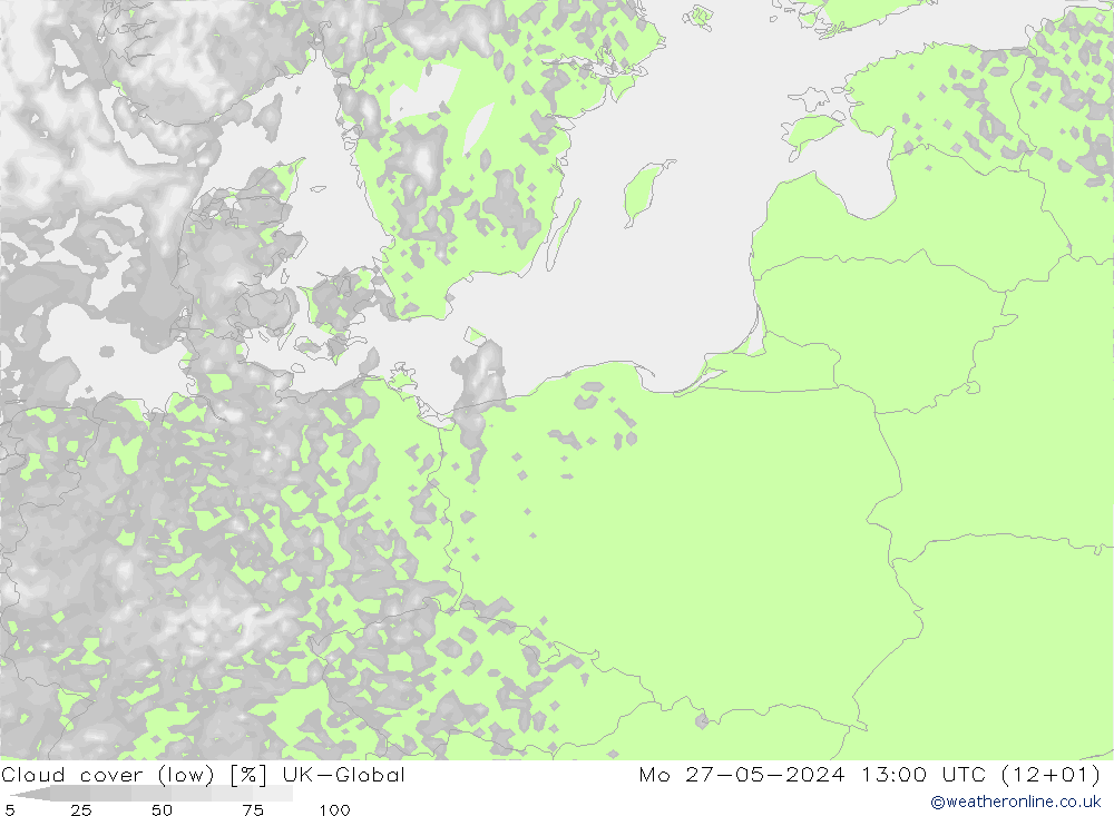 Wolken (tief) UK-Global Mo 27.05.2024 13 UTC