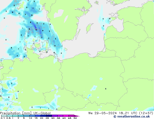 осадки UK-Global ср 29.05.2024 21 UTC