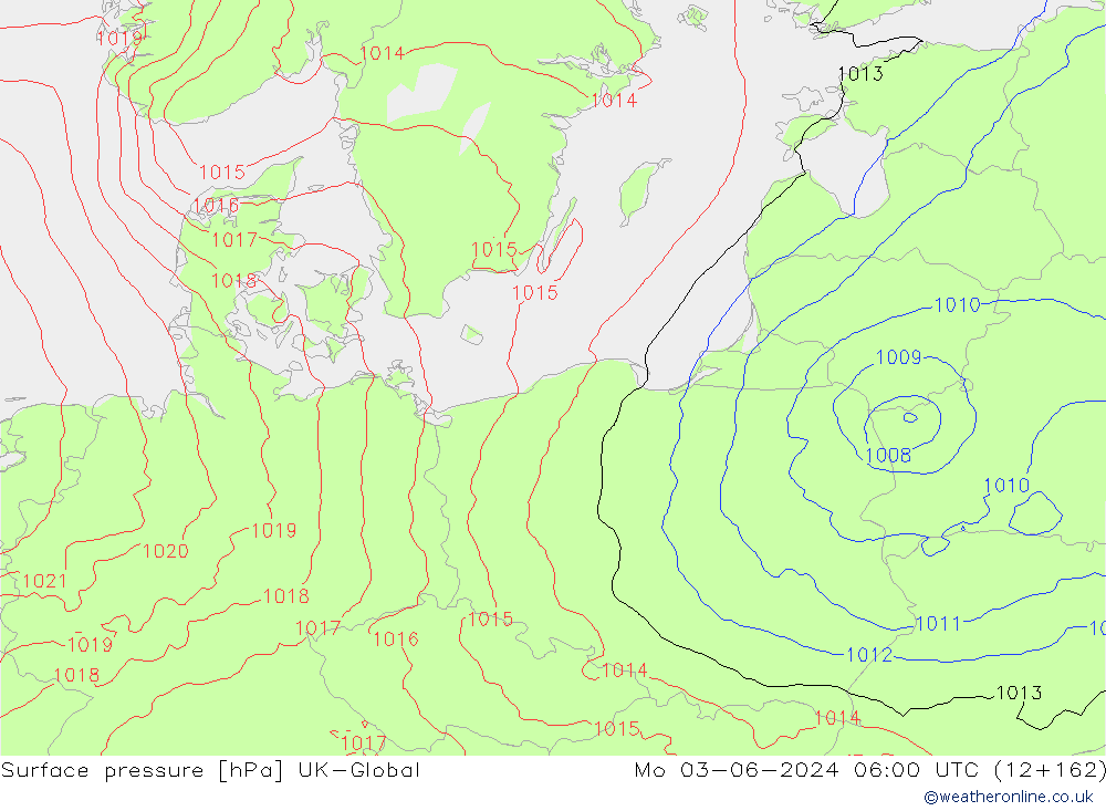 Yer basıncı UK-Global Pzt 03.06.2024 06 UTC