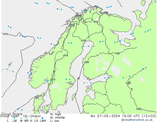 Wolkenlagen UK-Global ma 27.05.2024 15 UTC